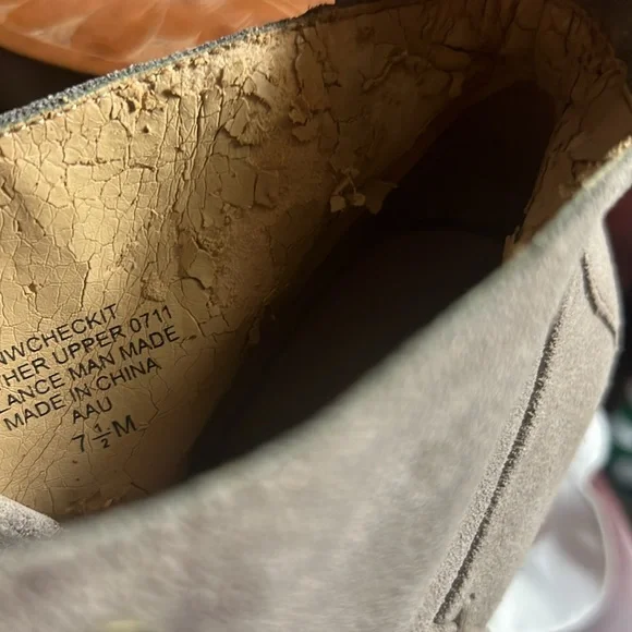 Nine West chunky wooden heel boots - Picture 6 of 6